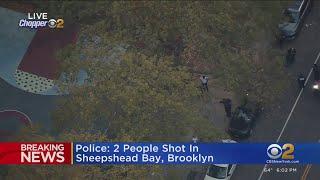 Police: 2 people shot in Sheepshead Bay