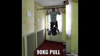 90kg & 97kg pull up.