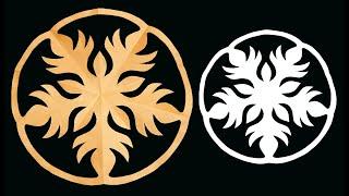 Easy Paper Cutting for Beginners -paper cuts art -Paper crafting