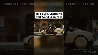 Robo-Taxi: Tesla's Cool Concept vs. Real-World Challenges