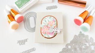 How To Use The Garden Party Stencil And Die Set With Carissa Wiley