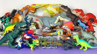 Jurassic World Unboxing Review Asmr Colorful Dinosaur Spinosaurus T -rex Stegosaurus