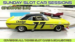 Sunday Slot Car Sessions are back, fired up and ready to roll!