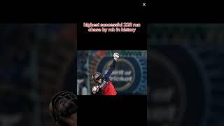 higest run chase by rcb️ #shorts #rcb