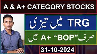 R&S STOCKS | TRG - BOP | Technical Analysis | Mustafa Asghar | #pakistanstockexchange #psx