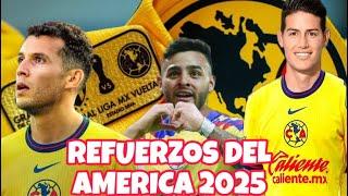 REFUERZOS DEL AMERICA ALTAS 2025 CONFIRMADAS 