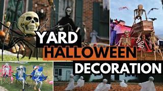 200+ Everlasting Halloween Yard Decoration Ideas | Decorating Outside for Halloween