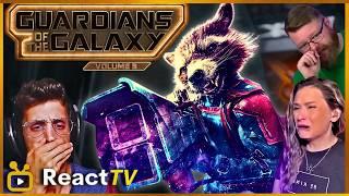 Reactors Reacting to "THE NAME'S ROCKET, ROCKET RACCOON" | Guardians of the Galaxy Vol. 3 (2023)