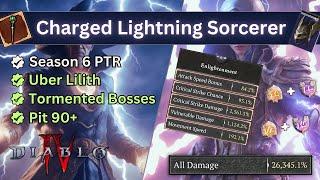 Diablo 4 NEW BEST Charged Bolts Sorcerer Endgame Build Guide