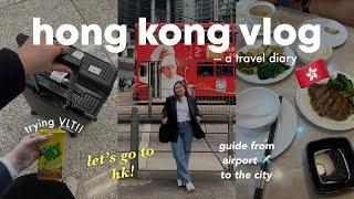 HONG KONG travel vlog  Detailed guide to the city from HKIA, Peak Tram & yummy Hong Kong eats!