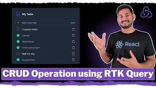 RTK Query Complete Guide in Hindi | CRUD Operations, Caching & Optimistic Updates |  Ep.21