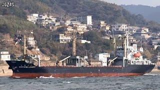 WOOYANG LEADER General cargo ship 貨物船 関門海峡 2014-FEB