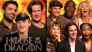 House Of The Dragon Cast vs. 'The Most Impossible House Of The Dragon Quiz'