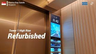 Awesome KONE Elevators - Marina Bay Sands, SG (Refurbished)