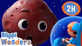 Planets 🪐 | Blippi Wonders | Moonbug Kids - Play and Learn