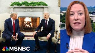 Psaki breaks down how the Biden-Trump transition may go