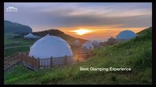 Luxury Glamping Dome Tent | Airbnb Geodesic Dome Tent!