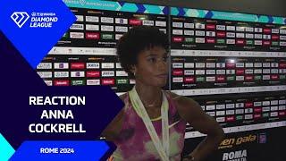 "I want to be the best me I can be!" - Anna Cockrell on first ever Diamond League win in Rome