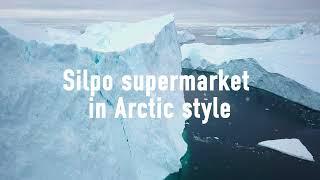 Silpo supermarket in Arctic style