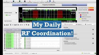 Daily RF Coordination using Wireless Workbench!