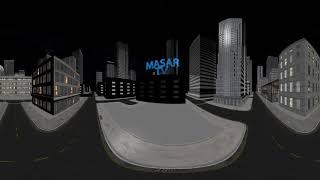 3D City in VR 360° by Masar Tv