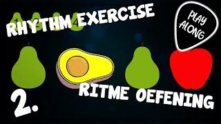 Rhythm Exercise 2 - Ritme Oefening 2 #rhythm #ritme #exercise - Clap Along!