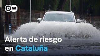 Cataluña es alcanzada por el fenómeno metereológico conocido como la DANA.