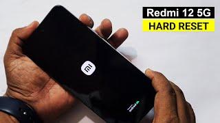 Redmi 12 5G Hard Reset or Screen Unlock with Easy Trick