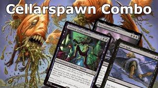 MR. GOLDFISH IS NOT FEELING IT TODAY!  Ancient Cellarspawn Combo (Necrodominance Combo- Legacy MTG)