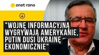 Komorowski: "Toczy się wojna informacyjna"