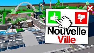 J'AI CRÉÉ UNE NOUVELLE VILLE SUR BROOKHAVEN ROBLOX