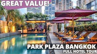 PARK PLAZA BANGKOK, Thailand  【4K Hotel Tour and Honest Review】 1800 baht, great value!