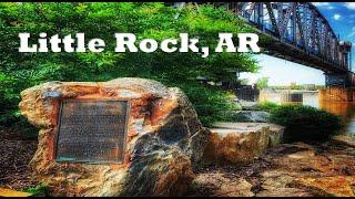 Little Rock, AR: Wandering Walks of Wonder Slow TV Walking Tour 4K