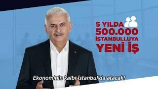 500.000 İstanbullu hemşehrimize iş fırsatı sunacağız. #YineBizYaparız