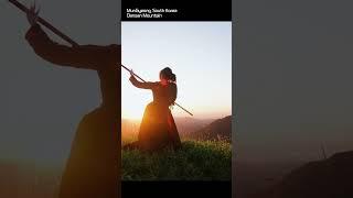 일출 X 무술 Martial girls on top of the mountain, South Korea