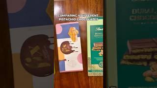 Comparing 4 Different Pistachio Chocolates 