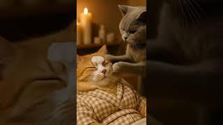 피부관리중~~ 손맛이 좋쿠만!#고양이피부관리 #CatSpa #냥스킨케어 #CatSkincare #귀여운고양이#RelaxingCat #고양이숏츠 #CatShorts #냥냥힐링#캣스파