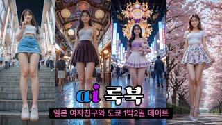 ai룩북 | 일본여자친구와 1박2일 데이트 ai lookbook