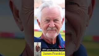 James Franklin (old and young) SRH team spine bowling coach #shorts