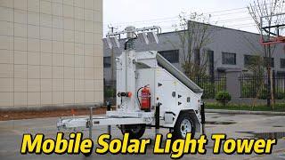 Valiant Solar Power-Outdoor Mobile Solar Light Towers