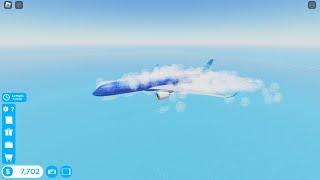 Roblox Cabin Crew Simulator -  Airbus A350 Water Landing