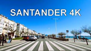 Santander (Cantabria, España) Conduciendo 4K Viaje en Coche UHD