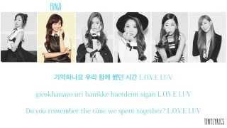 Apink (에이핑크) - LUV (러브) [Hangul/ Romanization/ English Color Coded Lyrics]