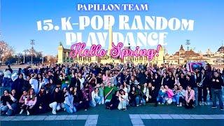 [KPOP IN PUBLIC] 15. K-Pop Random Play Dance by Papillon Team at Hősök tere, Budapest, Hungary