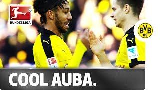 Trademark Aubameyang: Cool Secret Handshake with Weigl