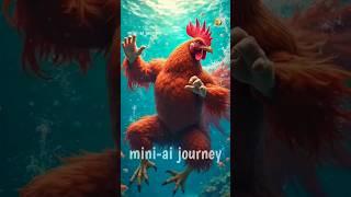 Funny chicken dance  #chicken #funny #rooster #ai