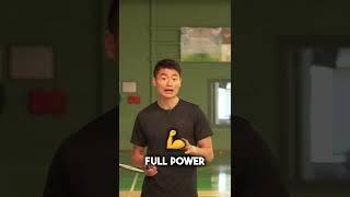 Get the full tutorial of the jump smash in our YouTube channel #basicfeather #badminton