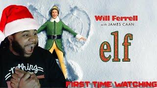 CRYING TEARS LAUGHING AT THIS MOVIE | Elf (2003) Movie Reaction | First Time Watching (RE-UPLOAD)