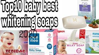 Top10 best baby soaps||safe baby whitening soaps