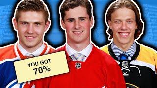 Can You Name EVERY First Round Pick From The 2014 NHL Draft?